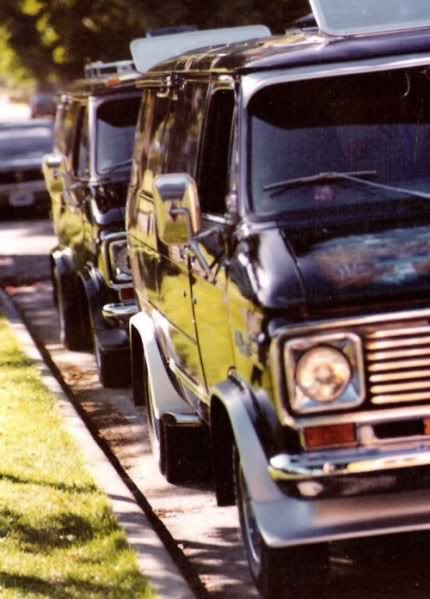 This is a pic of our Vans in our Kitsilano neighbourhood...